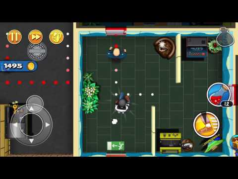 Robbery Bob Walkthrough - Bonus - Advanced - Level 9