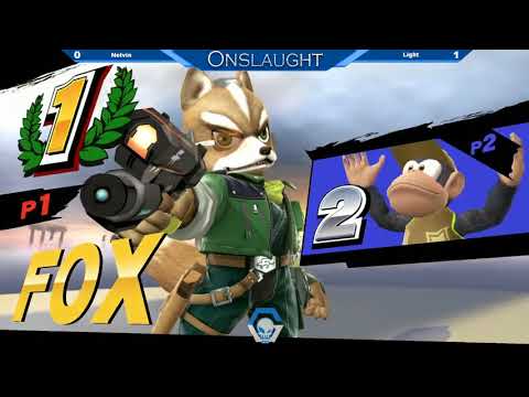 Onslaught 94 - Winner's Semis: Light (Fox) vs Nelvin (Diddy Kong)