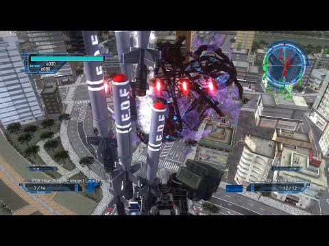 EDF Earth Defense Force 5 M 84 City of Giant Pylons - Fencer Inferno