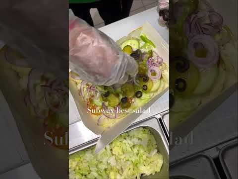 Subway’s best salad #shortsvideo#food #shortsvideos #foodie #subway #trending #viral #agra #sandwich