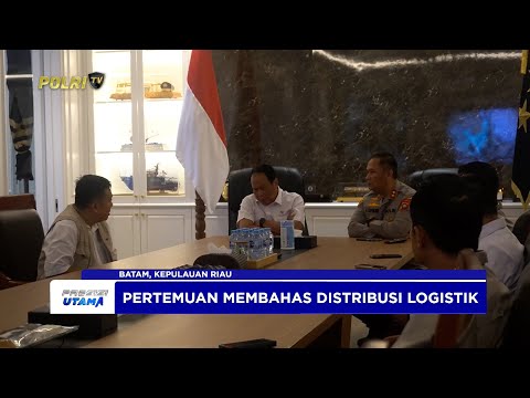 POLDA KEPRI TERIMA KUNJUNGAN WAMENHUB BAHAS DISTRIBUSI LOGISTIK