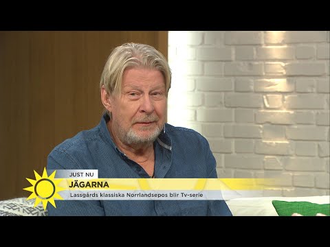 Här överraskas Rolf Lassgård i studion: "Nej, men gud – hej gumman!" - Nyhetsmorgon (TV4)
