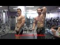 Teen Bodybuilder Max and 21 Yr Old Mens physique Dylan - Killing a high volume chest workout.