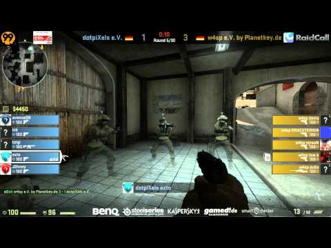 w4sp vs. dotpiXels | Spieltag 3, EPS Summer 2013 | de_dust2