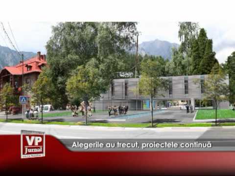 Alegerile au trecut , proiectele continua