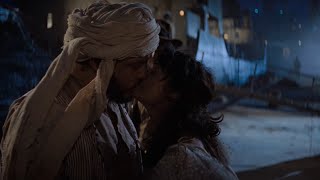 Sallah goodbye kiss to Marion - Indiana Jones Raiders of the Lost Ark 4k Scene