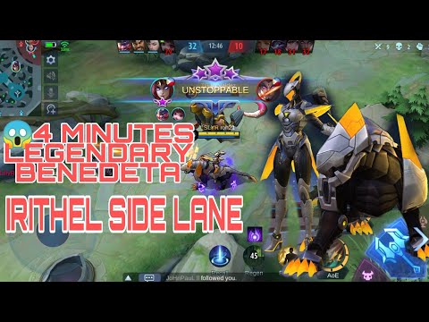 IRITHEL SIDE LANE MEET TOP GLOBAL BENEDETA 4 MINUTES LEGENDARY