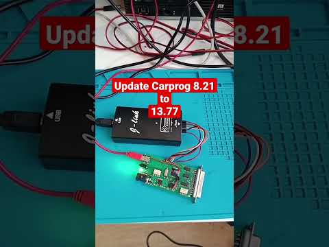 Update Carprog clone V8.21 to V13.77