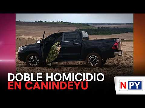 Doble homicidio en Canindeyú