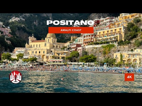 Positano, Amalfi Coast 4k walk