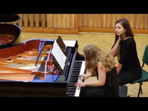 Davidsbündler Duo - Lutosławski, Variations on Theme by Paganini for two pianos