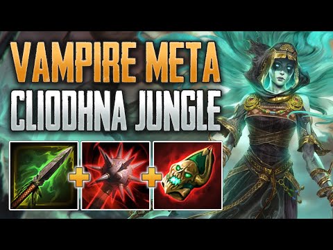 THE PERFECT VAMPIRE GOD! Cliodhna Jungle Gameplay (SMITE Conquest)