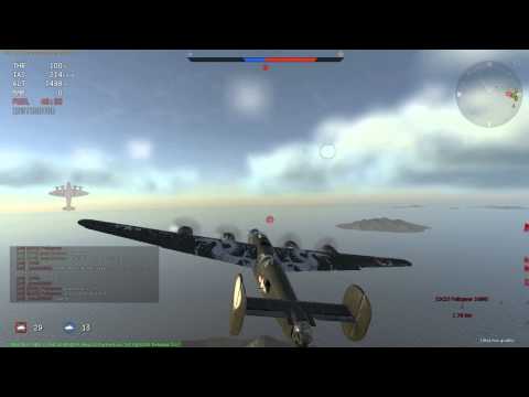 Bomber Battle - B24 Liberator vs G8N1 Renzan