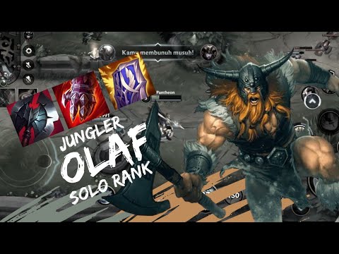 wild Rift Mobile Olaf Jungle Build Solo Ranked