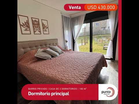 Casa en venta en barrio privado Colinas de Carrasco