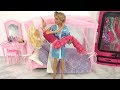 Barbie And Ken Doll Bedroom Bathroom Kitchen Breakfast Morning Routine