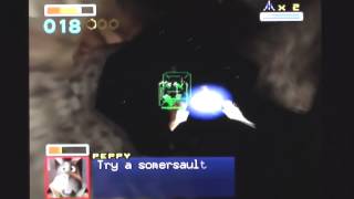 Lylat Wars / Star Fox 64 on N64. Gameplay & Commentary.