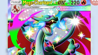 Apertura de sobres Megavariocolor con Megacharizar en #tarjetaspokemon #pokemon #pokemontcgpocket