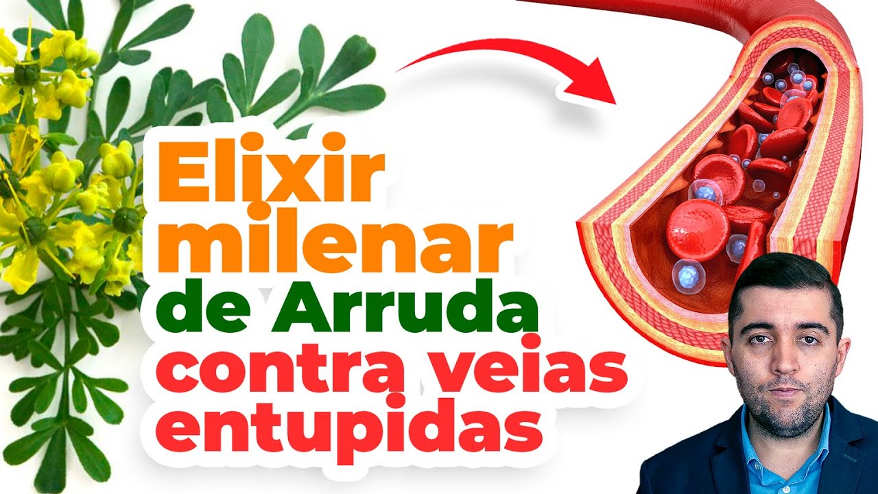 Arruda: remédio caseiro que afina o sangue e limpa a circulação rápido! Evite coágulos da trombose