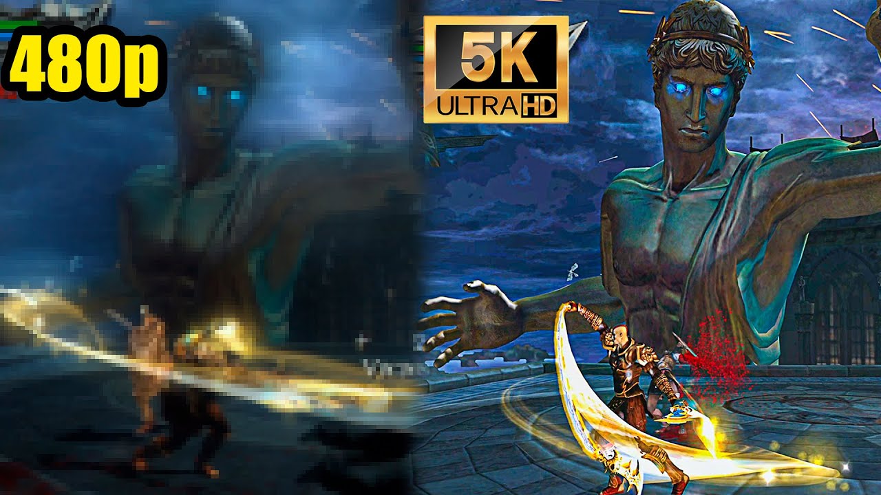 JOGOS de PS2 rodando em 5K