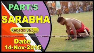 (1) Sarabha ( Ludhiana) Kabaddi Tournament 14 Nov 2015