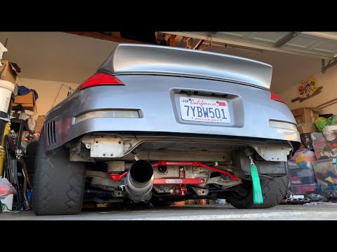 E85 350Z Tomei + Longtube Headers + Revs = LOUD AF COLD START