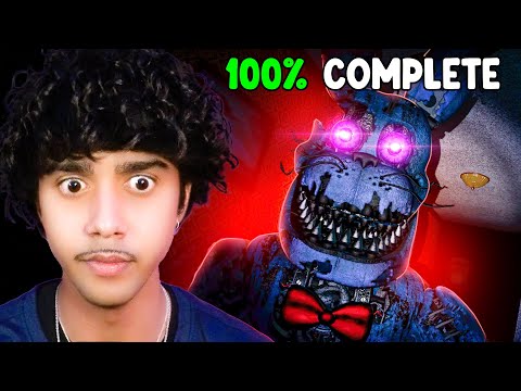 100% Completing Five Nights at Freddy’s 4