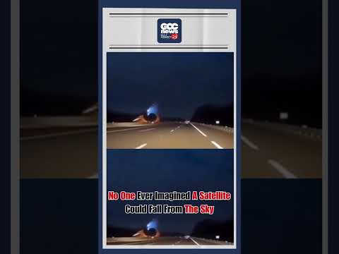 No One Expected a Satellite to Fall from the Sky | Shocking Space Footage