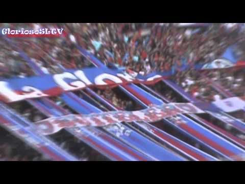 "Glorioso SLTV  - Salida del Equipo Hinchada de San Lorenzo" Barra: La Gloriosa Butteler &bull; Club: San Lorenzo