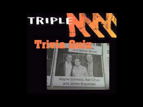 30/06/2012 Trivia Quiz: Round 14