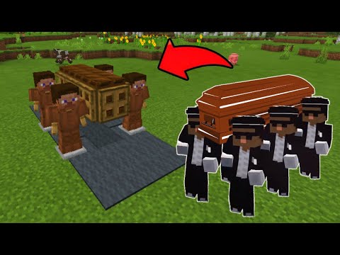 How to build the COFFIN DANCE meme in MINECRAFT! 100% Works! | no mods