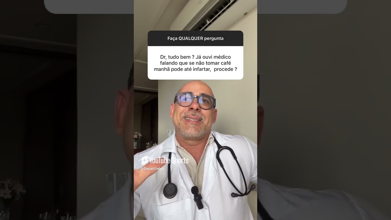 Tomar café causa INFARTO? Descubra IMEDIATAMENTE! | Dr Dayan Siebra