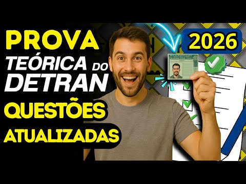 DETRAN THEORY TEST: PASS DIRECTLY with REAL QUESTIONS, TIPS and TRICKS