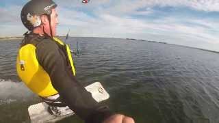 preview picture of video 'kitesurf Carleton-sur-mer  30 noeuds Longueil LITEWAVE - OZONE ZÉPHYR 17M'