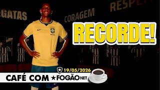 CAFÉ COM FOGÃONET: BOTAFOGO MANTÉM HEGEMONIA NA SELEÇÃO | TEXTOR FAZ PROPOSTA COM DOIS NVESTIDORES