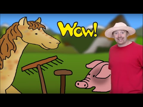 On the Farm. What is it? | English For Children | English For Kids
