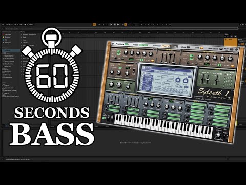 Sylenth1 Hard Psytrance Bass Tutorial (1 Minute)