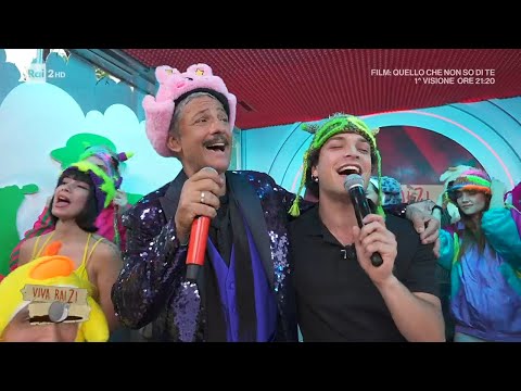 Fiorello e Leo Gassman omaggiano Califano con "La mia libertà" – Viva Rai2! 02/05/2024