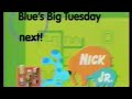 Nick Jr Blues Clues Blues Big Tuesday Opening Promo 1998