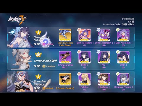 EX Abyss RL(447D) - Dominance Cruising Judgement(766+ pts.) | Autobots, roll out [Honkai Impact 3rd]