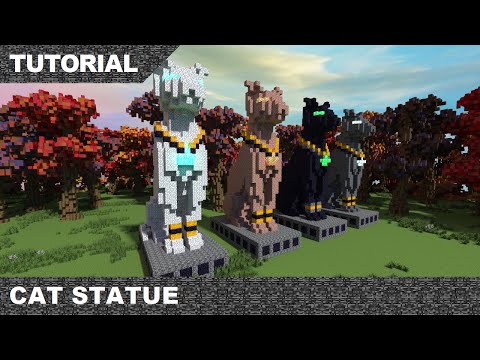 Trydar - Minecraft Cat Statue Tutorial & Download part 1