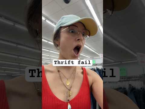 The most disappointing thrift store find