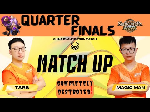 TARS vs MAGIC MAN - Quarterfinal Match BO5 | SWC2022 China Qualifiers | SWC2022 (Summoners War)