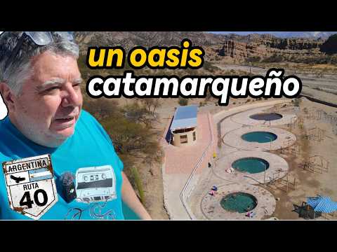 TRES BAÑOS TERMALES poco conocidos de CATAMARCA por la ruta 40