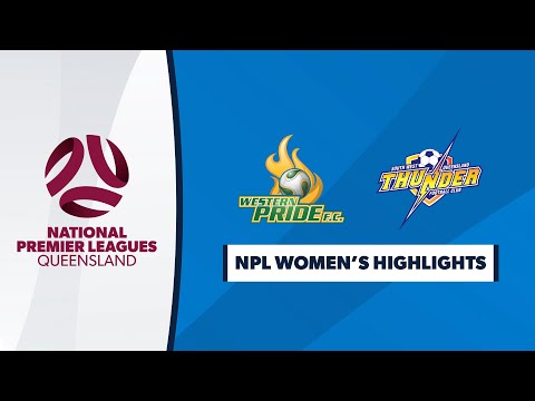 NPL Women's R4 - Western Pride vs. SWQ Thunder Highlights