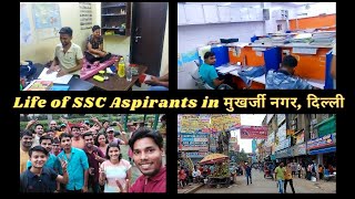 Life of SSC Aspirant in Mukharjee Nagar, Delhi | Monthly Expense | PG | Coaching | Library
