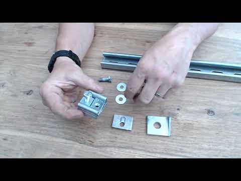 Explanation on how to fit the roof bars on the Peugeot Boxer