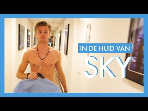 Kaj van der Voort als Sky | In de Huid van