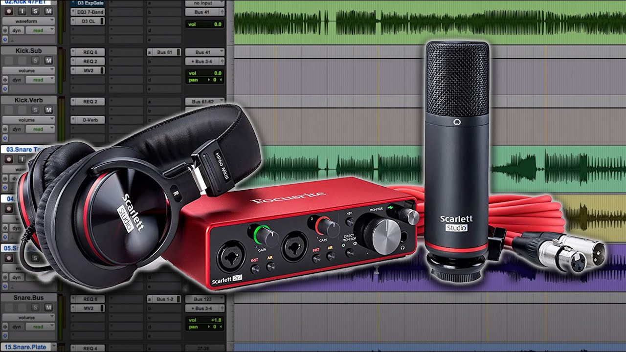 Звуковая карта Focusrite Scarlett 2i2 2nd gen USB