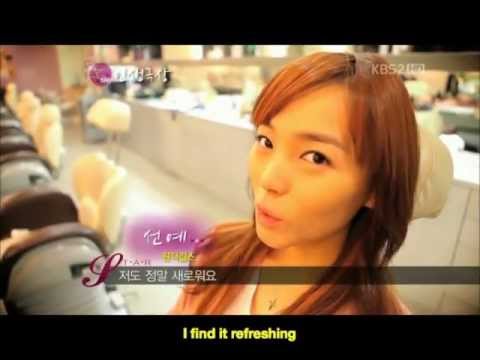 [ENG SUB] 111215 Star Life Theater - Sunye with her Grandma, Uncle & Mindol!